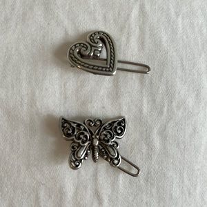 Two Brighton hair clips